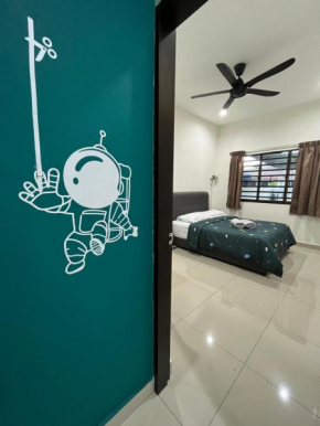 Green Space Homestay Cozy Family(8-12pax)